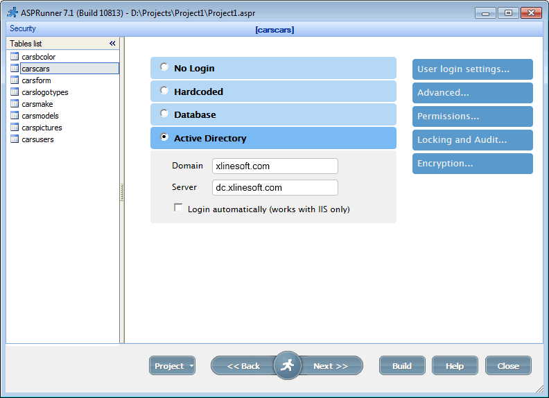 Using Active Directory