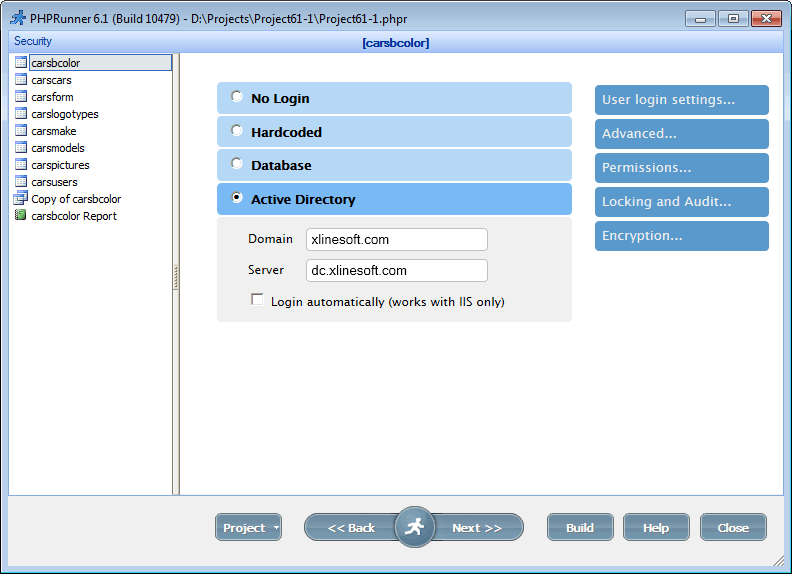 Using Active Directory