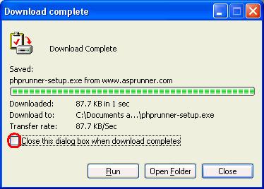 download performance based