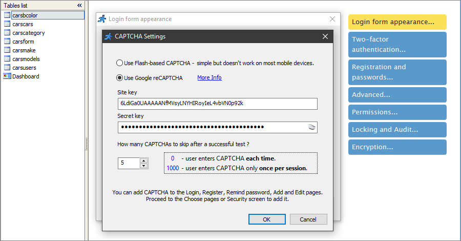 captcha_settings