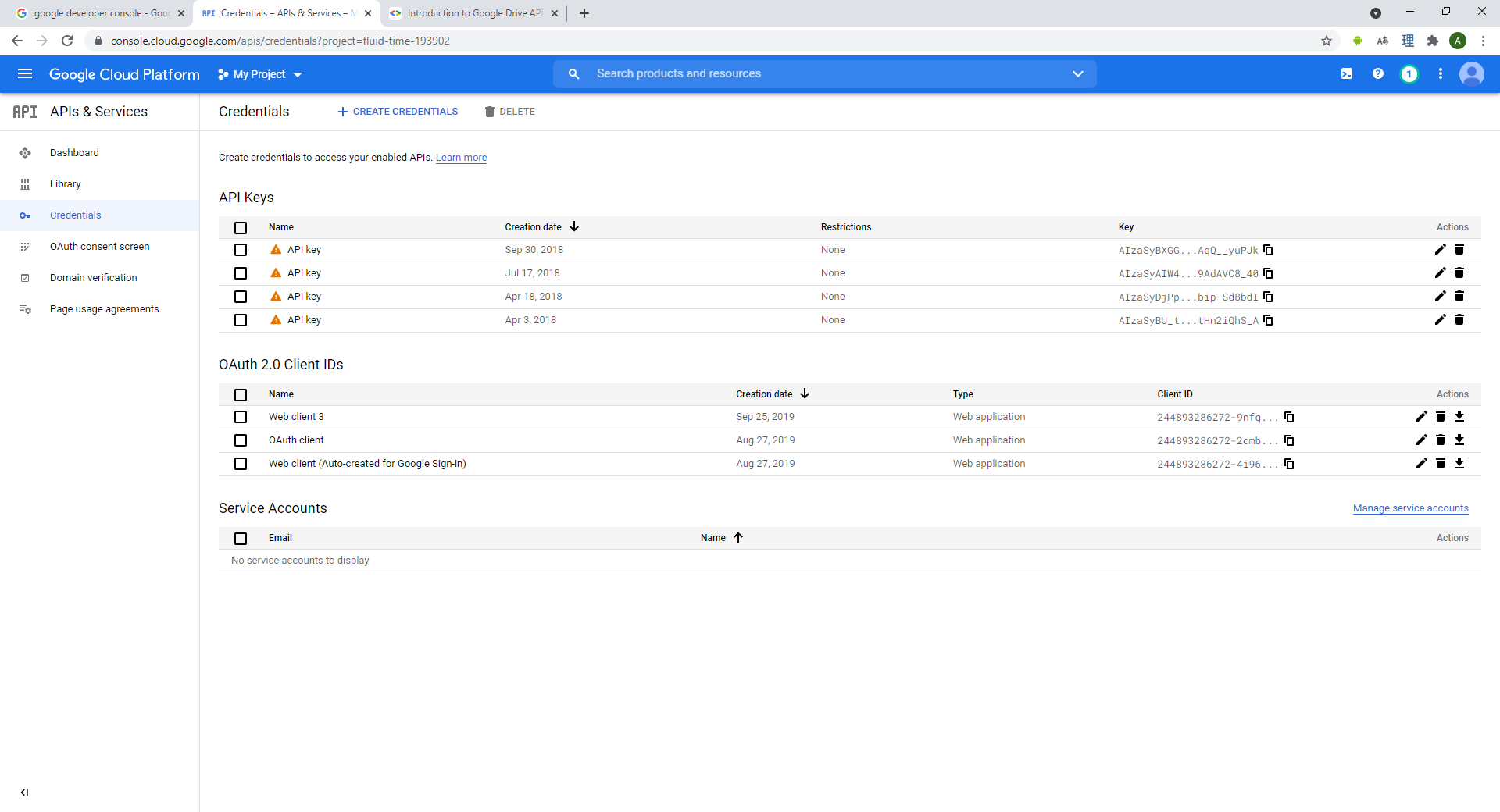 Google Drive API overview