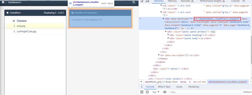 javascript utility functions: code snippet analysis... Clickable code snippet in a dashboard – Xlinesoft Blog