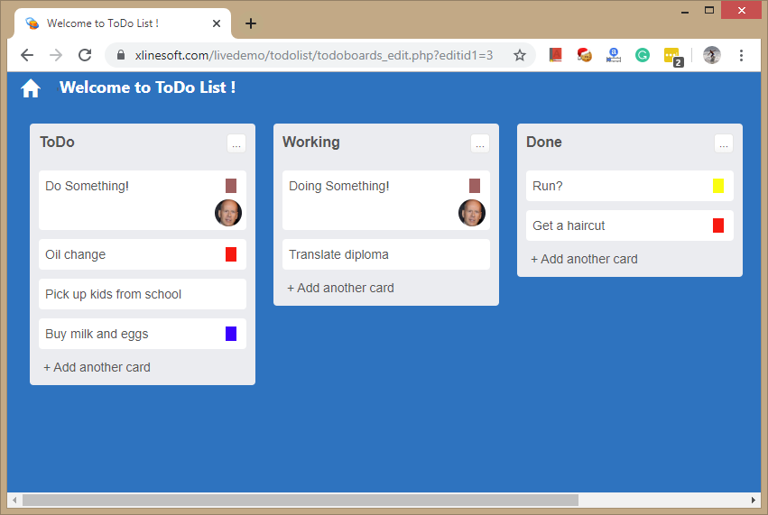 ToDoList - free web application