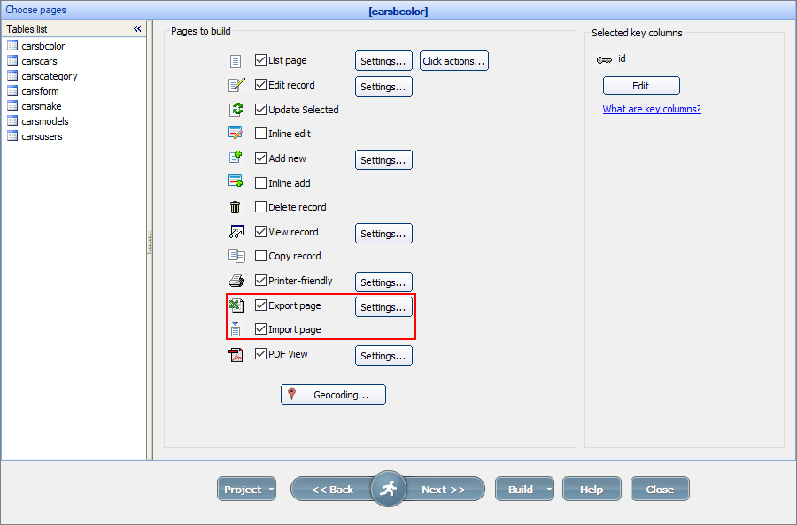 choose_pages_export_import