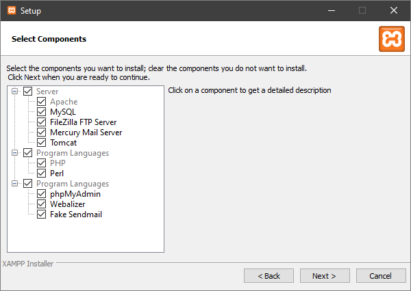 apache web server windows msi